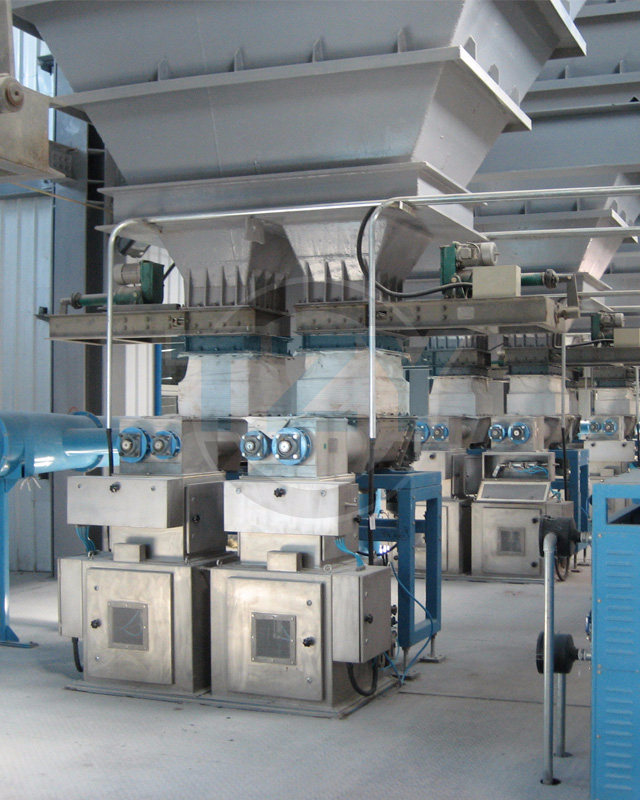 固体散料称重包装